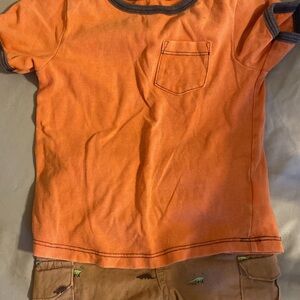 Garanimals Orange Dinosaur Toddler Set 18months